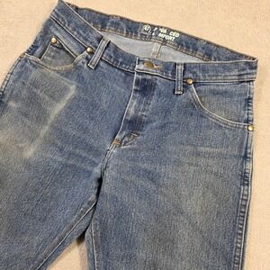 Wrangler Jeans Mens 32x30 Fits 32x30 Blue Regular Fit Workwear Streetwear Denim